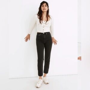 Madewell Classic Straight Jeans in Lunar Wash